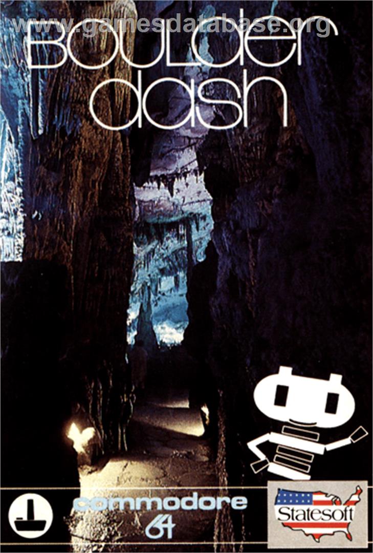 Boulder Dash - Commodore 64 - Artwork - Box