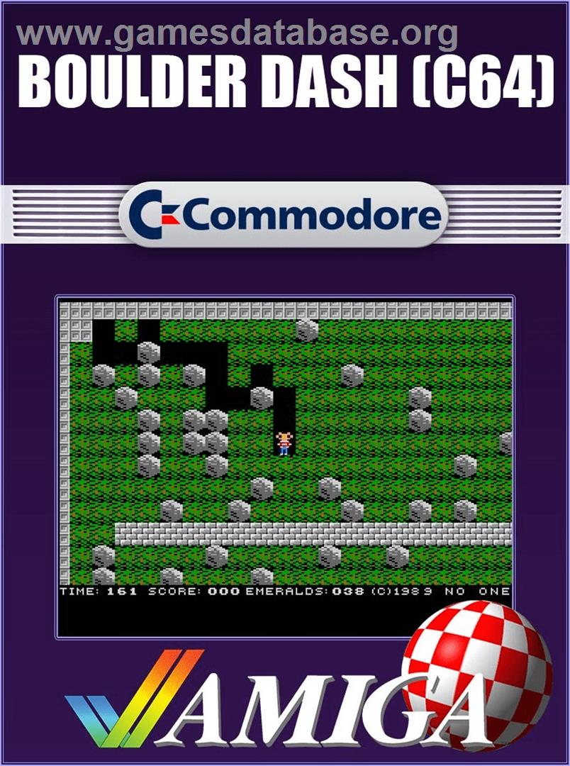 Boulder Dash - Commodore 64 - Artwork - Box