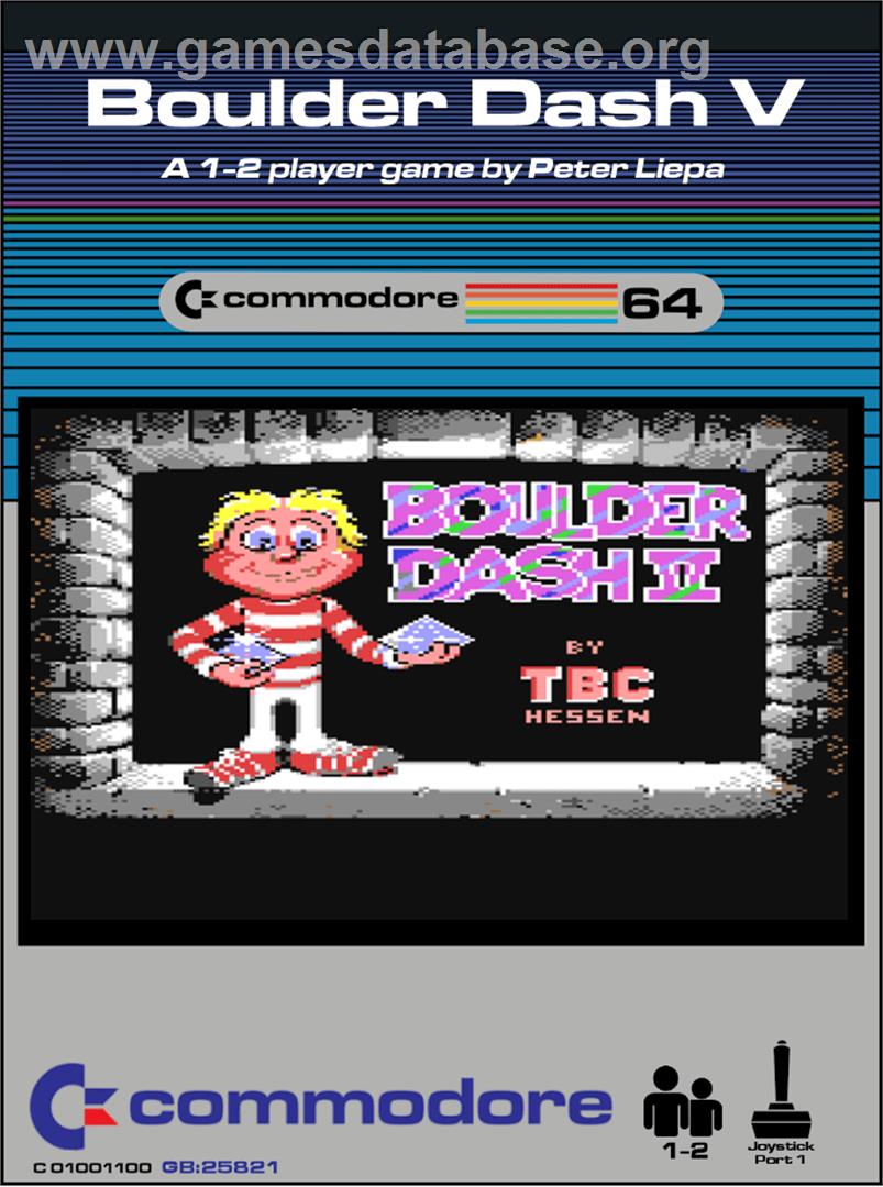 Boulder Dash 5 - Commodore 64 - Artwork - Box