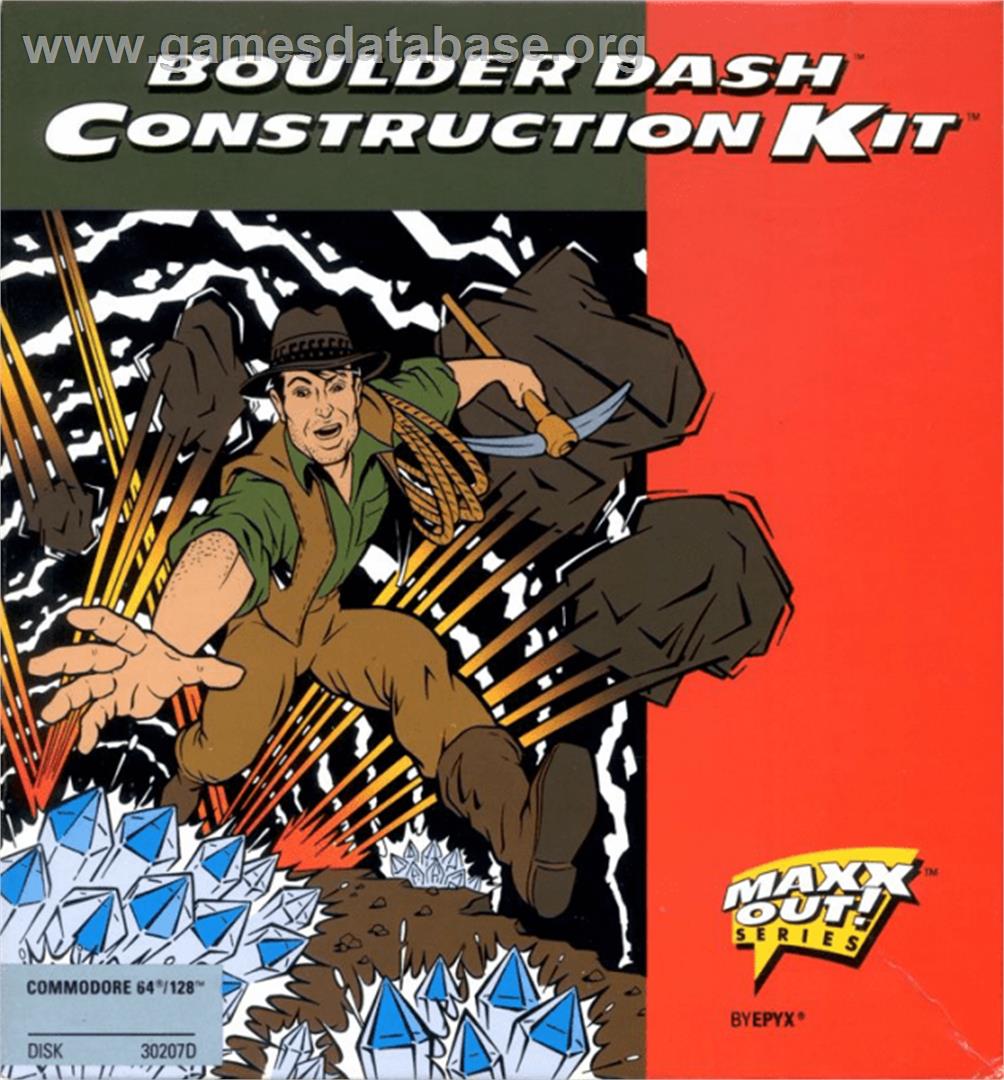 Boulder Dash 50 - Commodore 64 - Artwork - Box