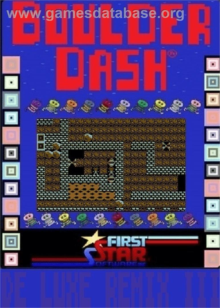 Boulder Dash De Luxe Remix 3 - Commodore 64 - Artwork - Box