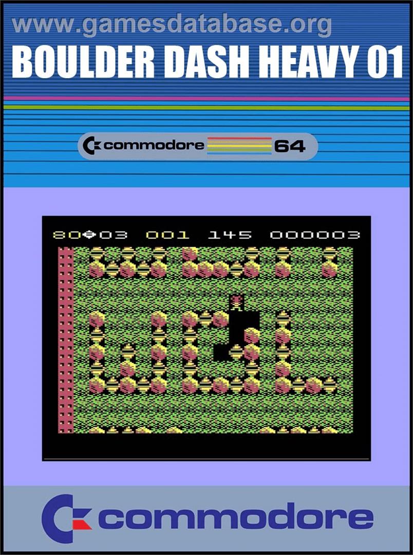 Boulder Dash Heavy 01 - Commodore 64 - Artwork - Box