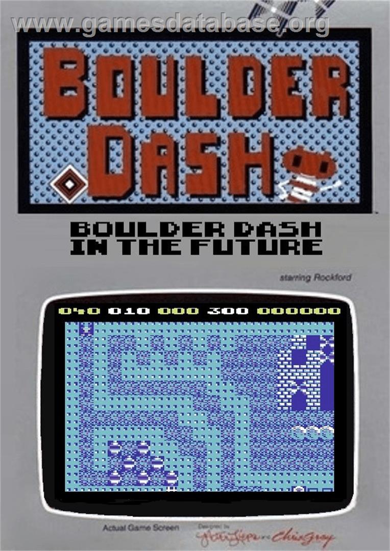 Boulder Dash In The Future - Commodore 64 - Artwork - Box