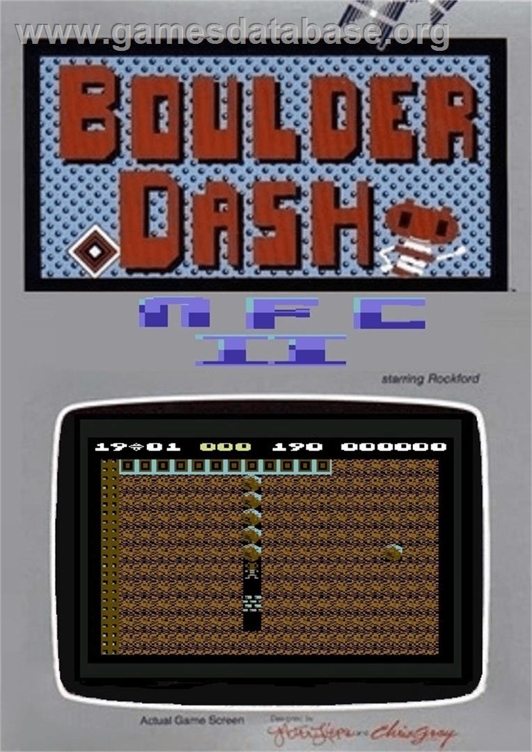 Boulder Dash Nfc 2 - Commodore 64 - Artwork - Box