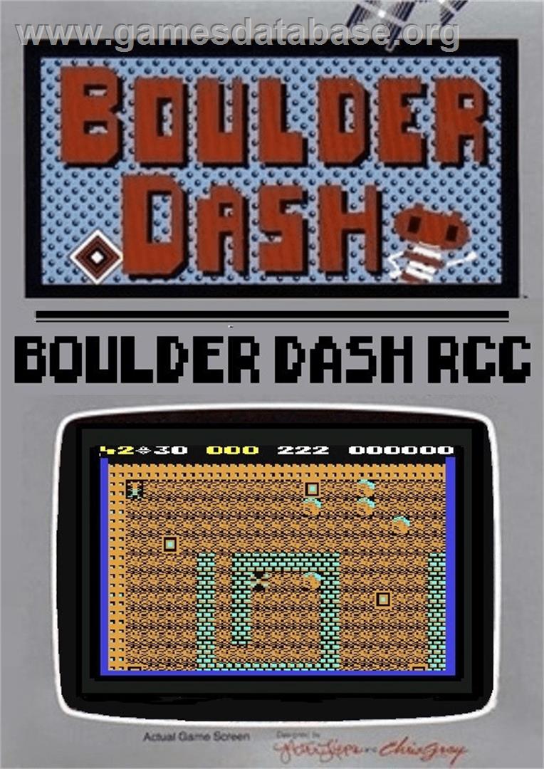 Boulder Dash Rcc - Commodore 64 - Artwork - Box