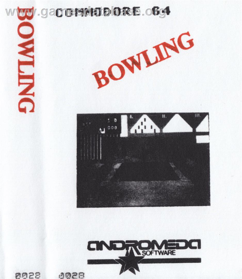 Bowling (Frilly Disk) - Commodore 64 - Artwork - Box