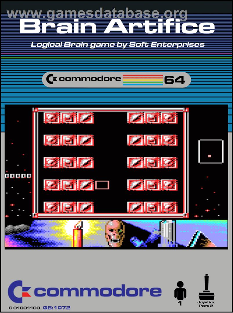 Brain Artifice - Commodore 64 - Artwork - Box
