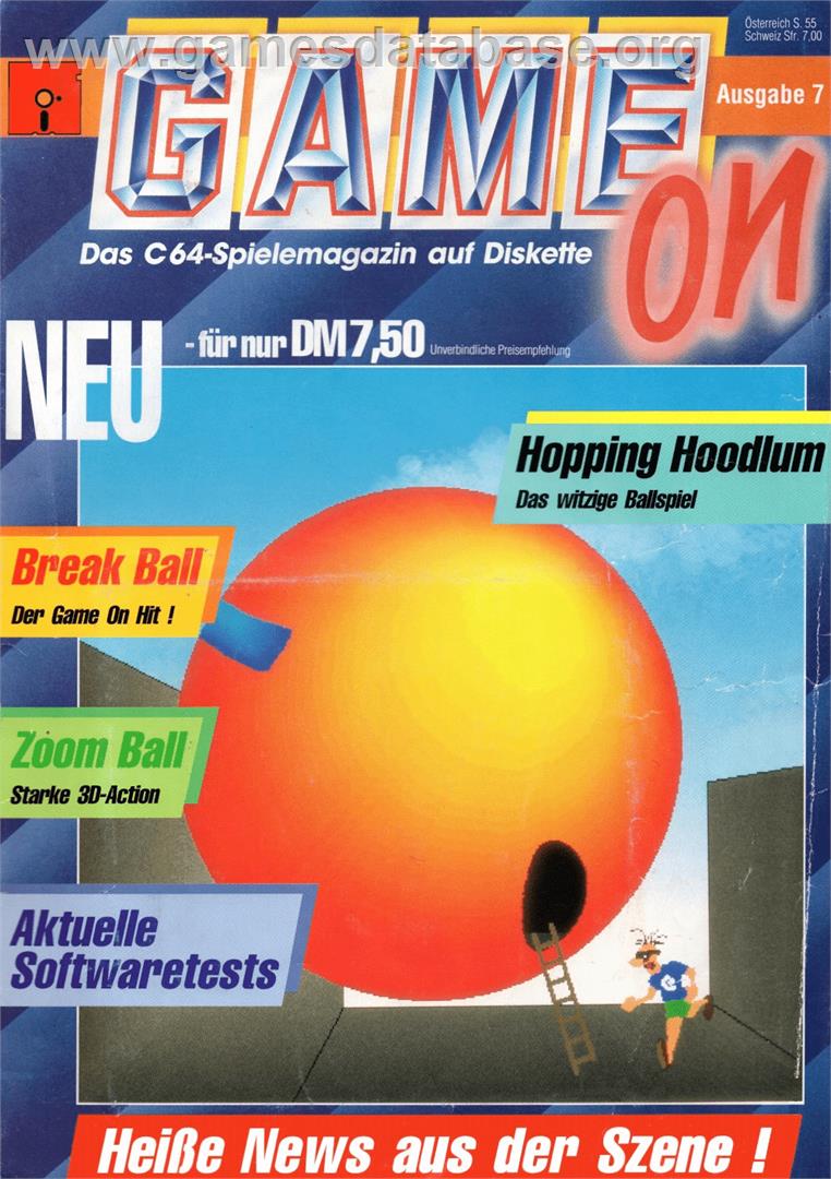 Break Ball - Commodore 64 - Artwork - Box