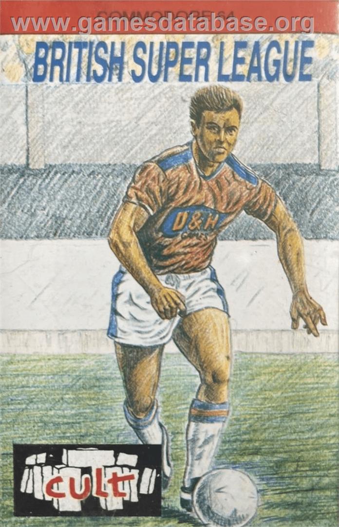 British Super League - Commodore 64 - Artwork - Box