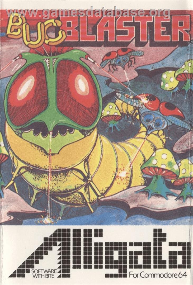 Bug Blaster - Commodore 64 - Artwork - Box