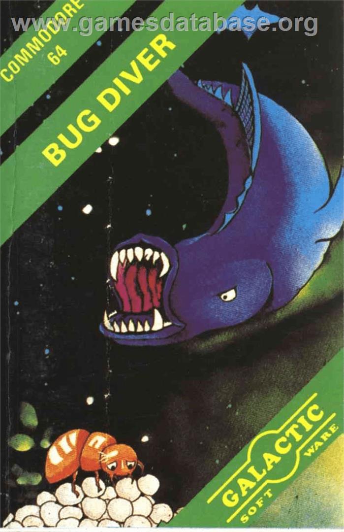 Bug Diver - Commodore 64 - Artwork - Box
