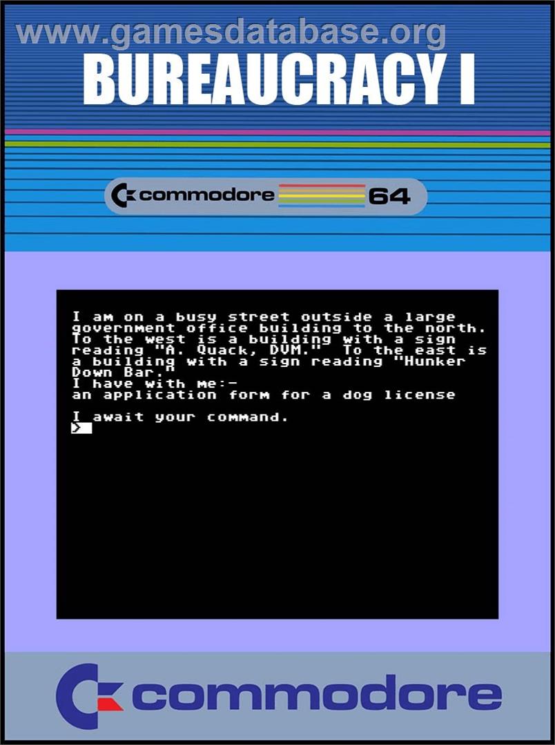 Bureaucracy I - Commodore 64 - Artwork - Box