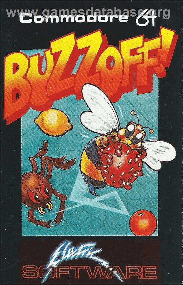 Buzz Off! - Commodore 64 - Artwork - Box