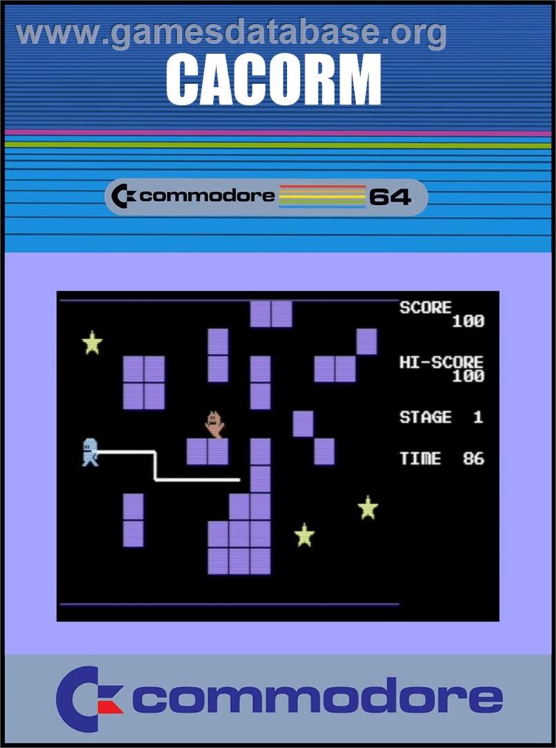 Cacorm - Commodore 64 - Artwork - Box