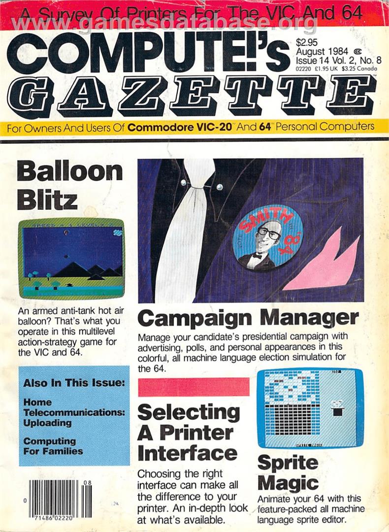 Campaign Manager - Commodore 64 - Artwork - Box