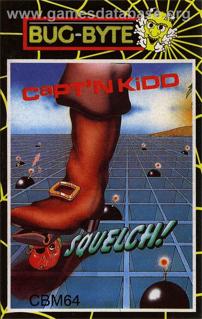 Capt'n Kidd - Commodore 64 - Artwork - Box