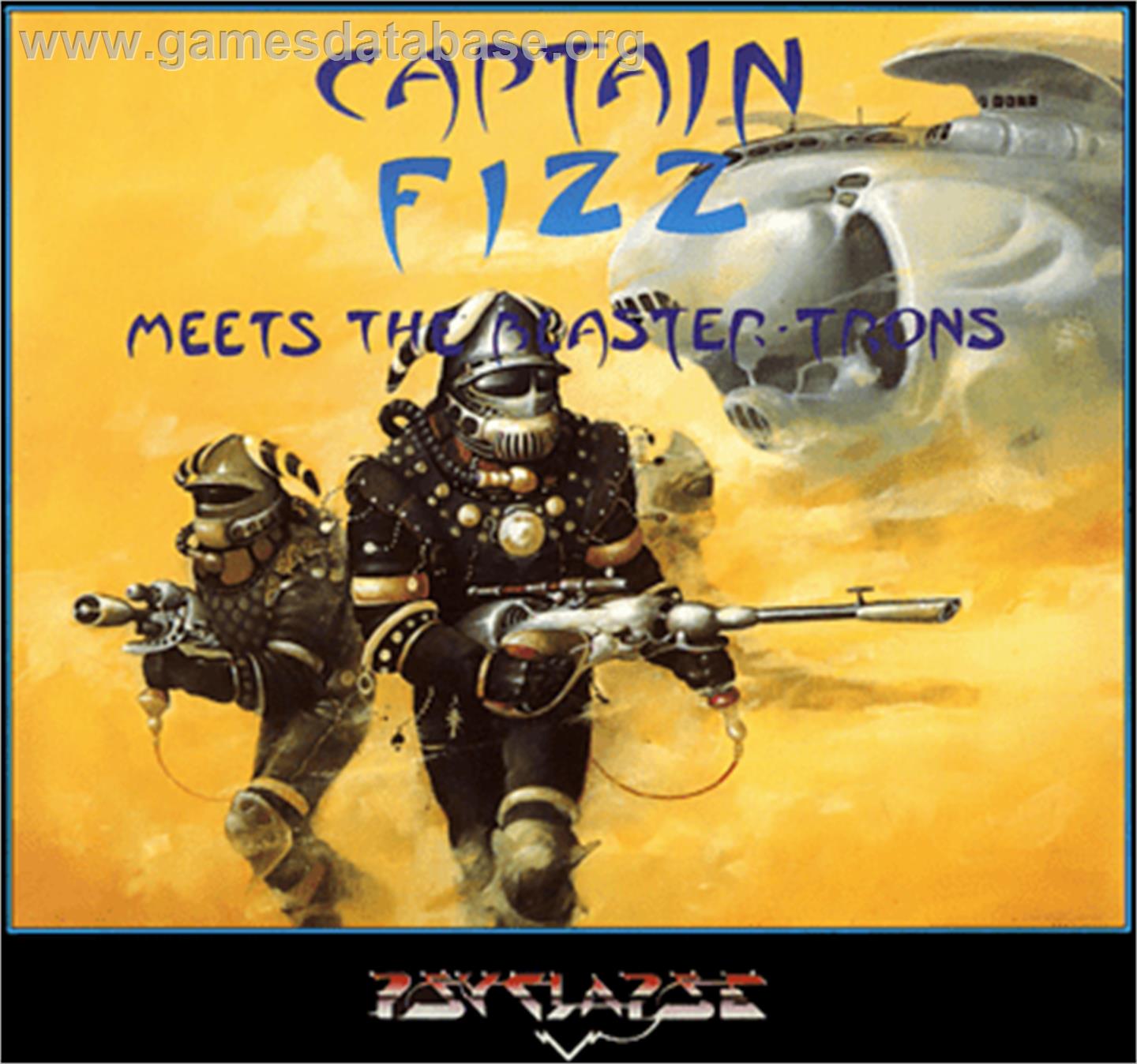 Captain Fizz Meets the Blaster-Trons - Commodore 64 - Artwork - Box