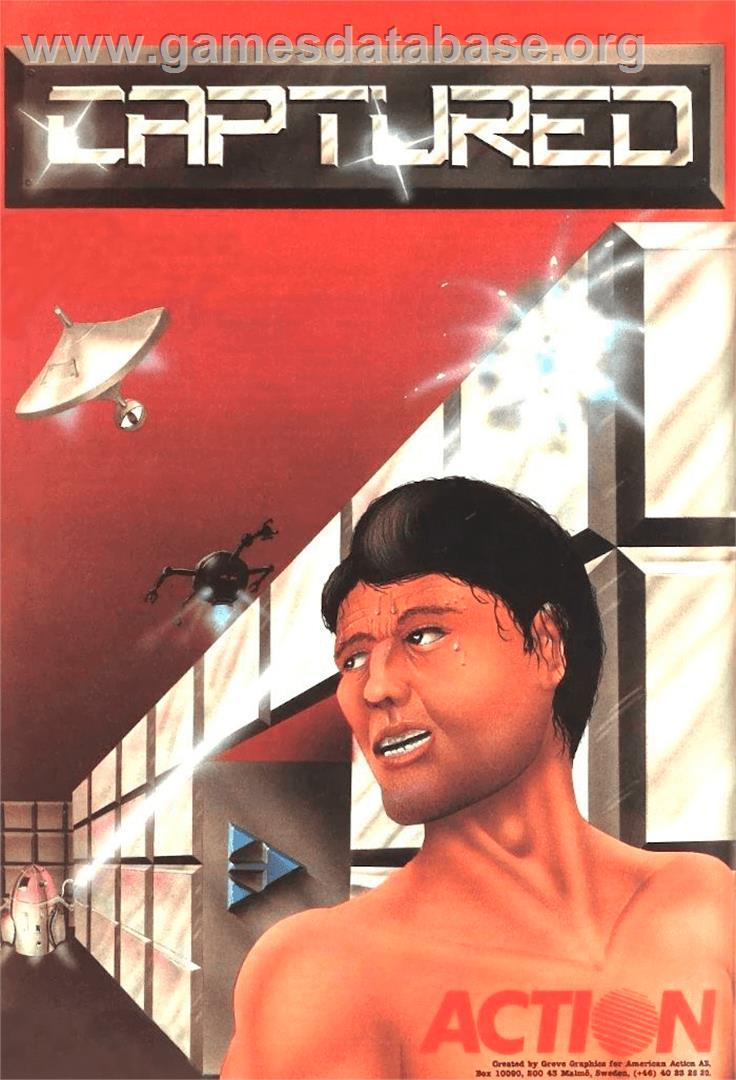 Captured - Commodore 64 - Artwork - Box