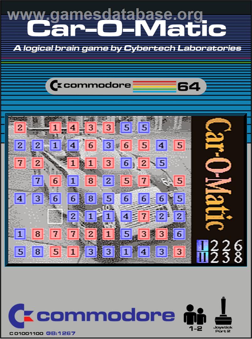 Car-o-matic - Commodore 64 - Artwork - Box