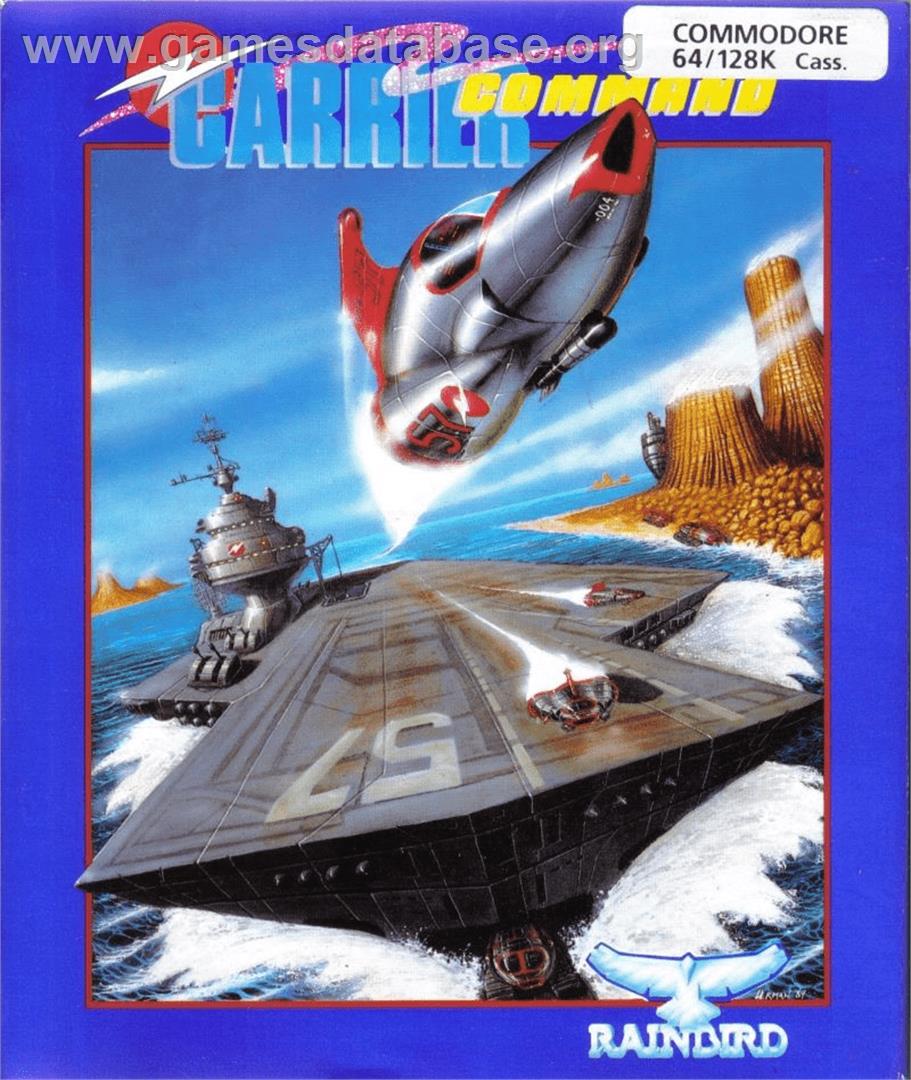 Carrier Command - Commodore 64 - Artwork - Box