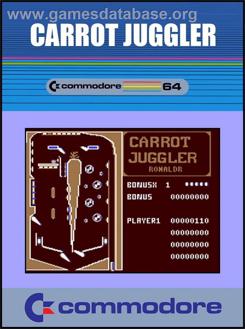 Carrot Juggler - Commodore 64 - Artwork - Box