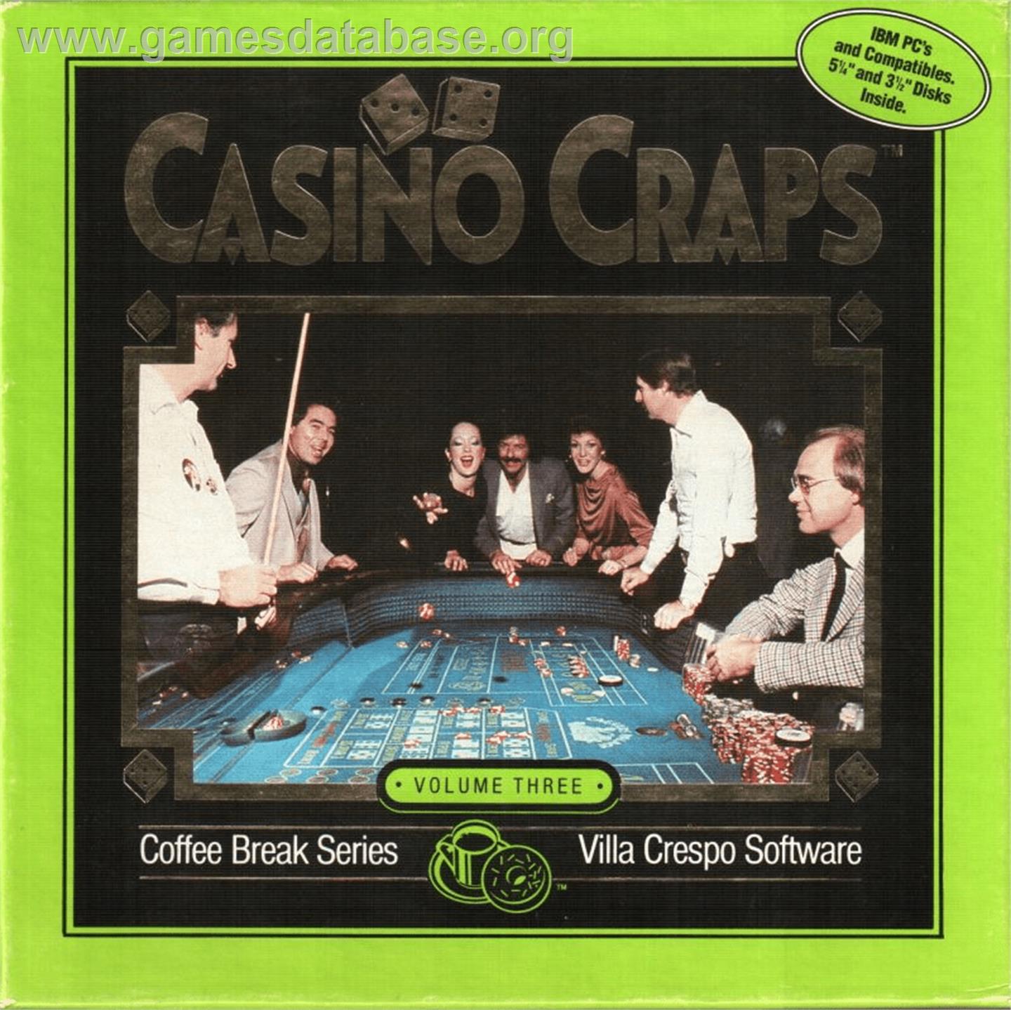 Casino Craps - Commodore 64 - Artwork - Box