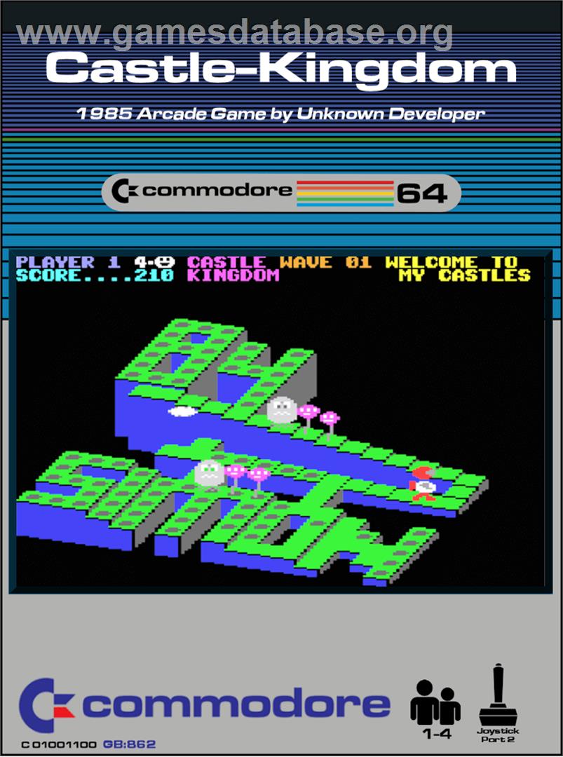 Castle-kingdom - Commodore 64 - Artwork - Box