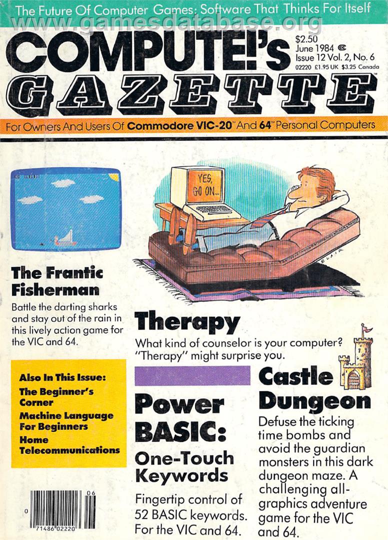 Castle Dungeon - Commodore 64 - Artwork - Box