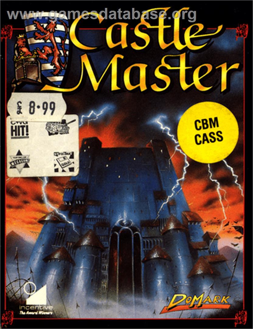 Castle Master - Commodore 64 - Artwork - Box