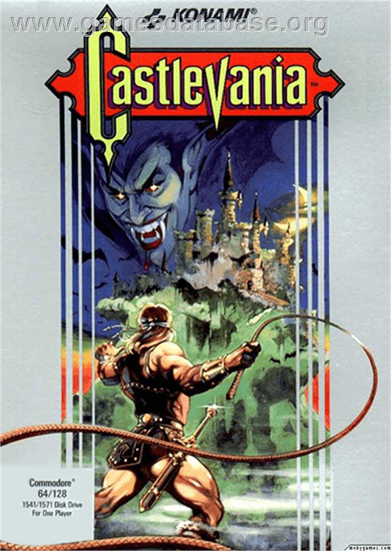 Castlevania - Commodore 64 - Artwork - Box