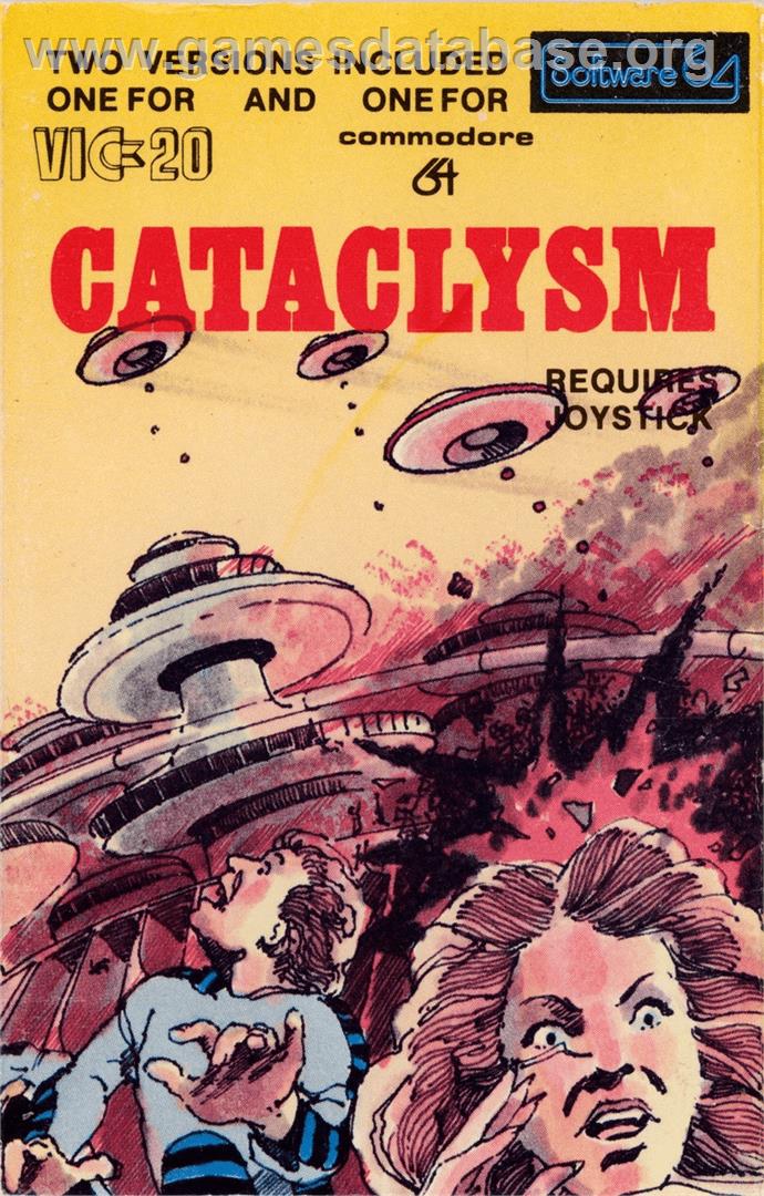 Cataclysm - Commodore 64 - Artwork - Box