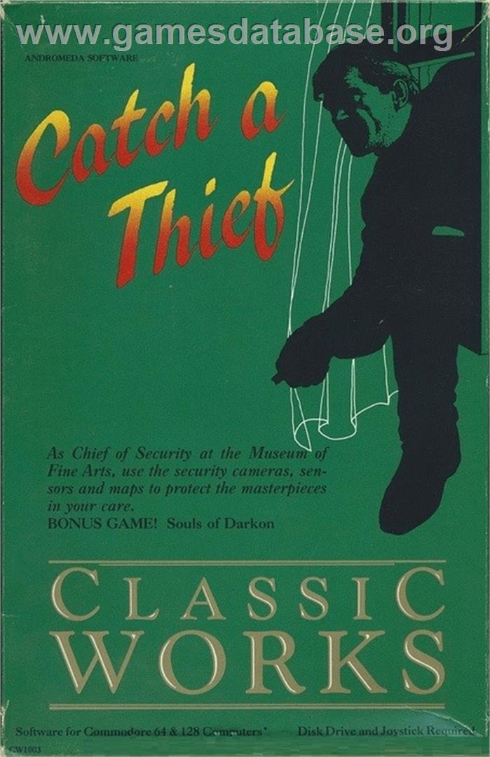 Catch A Thief - Commodore 64 - Artwork - Box