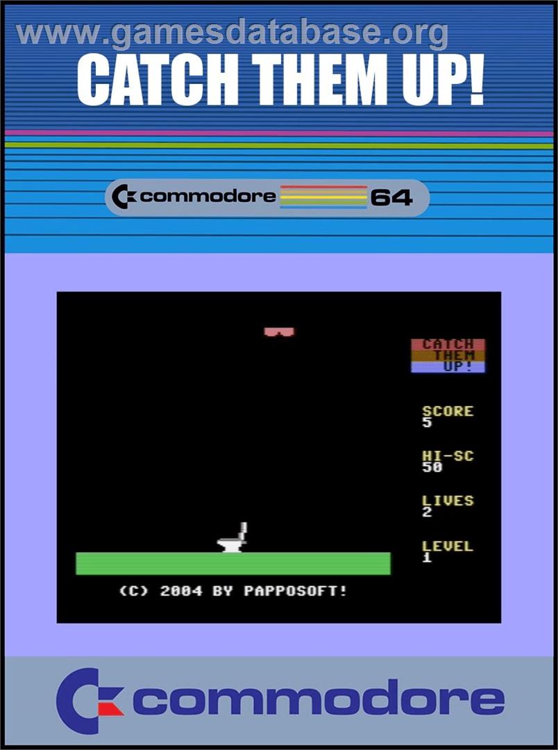 Catch Them Up! - Commodore 64 - Artwork - Box