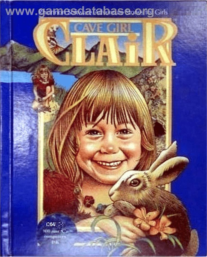 Cave Girl Clair - Commodore 64 - Artwork - Box