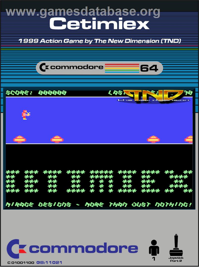 Cetimiex - Commodore 64 - Artwork - Box