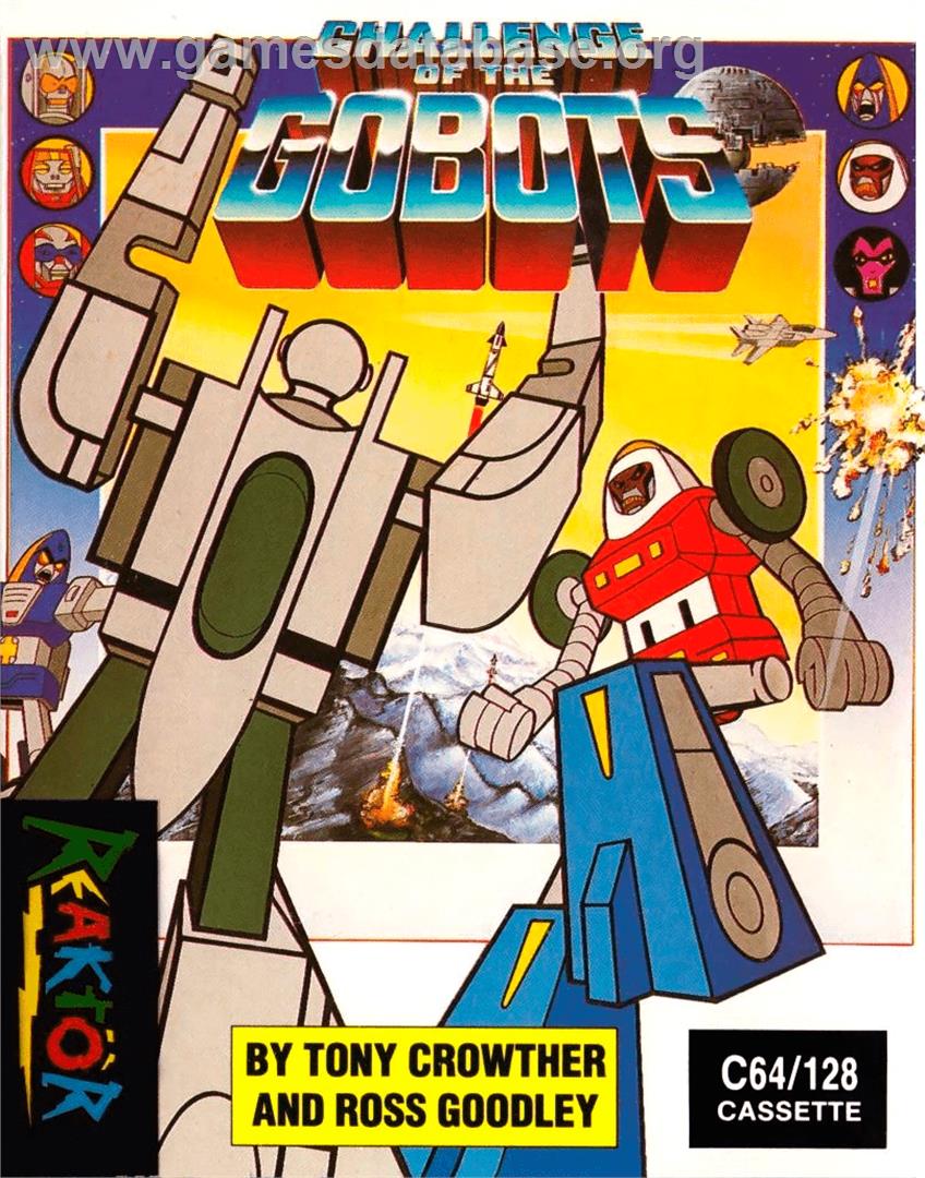 Challenge of the Gobots - Commodore 64 - Artwork - Box