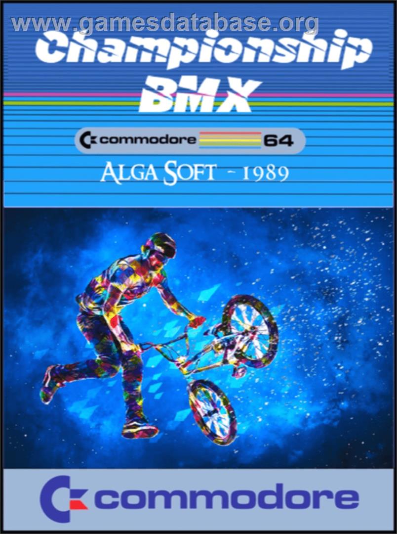 Championship Bmx - Commodore 64 - Artwork - Box