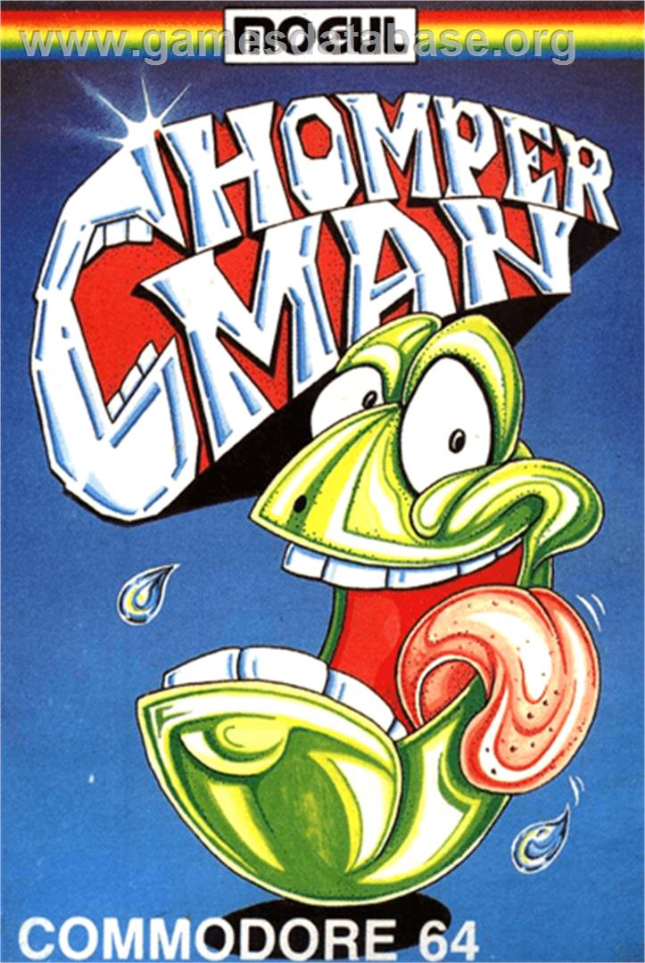 Chomper Man - Commodore 64 - Artwork - Box