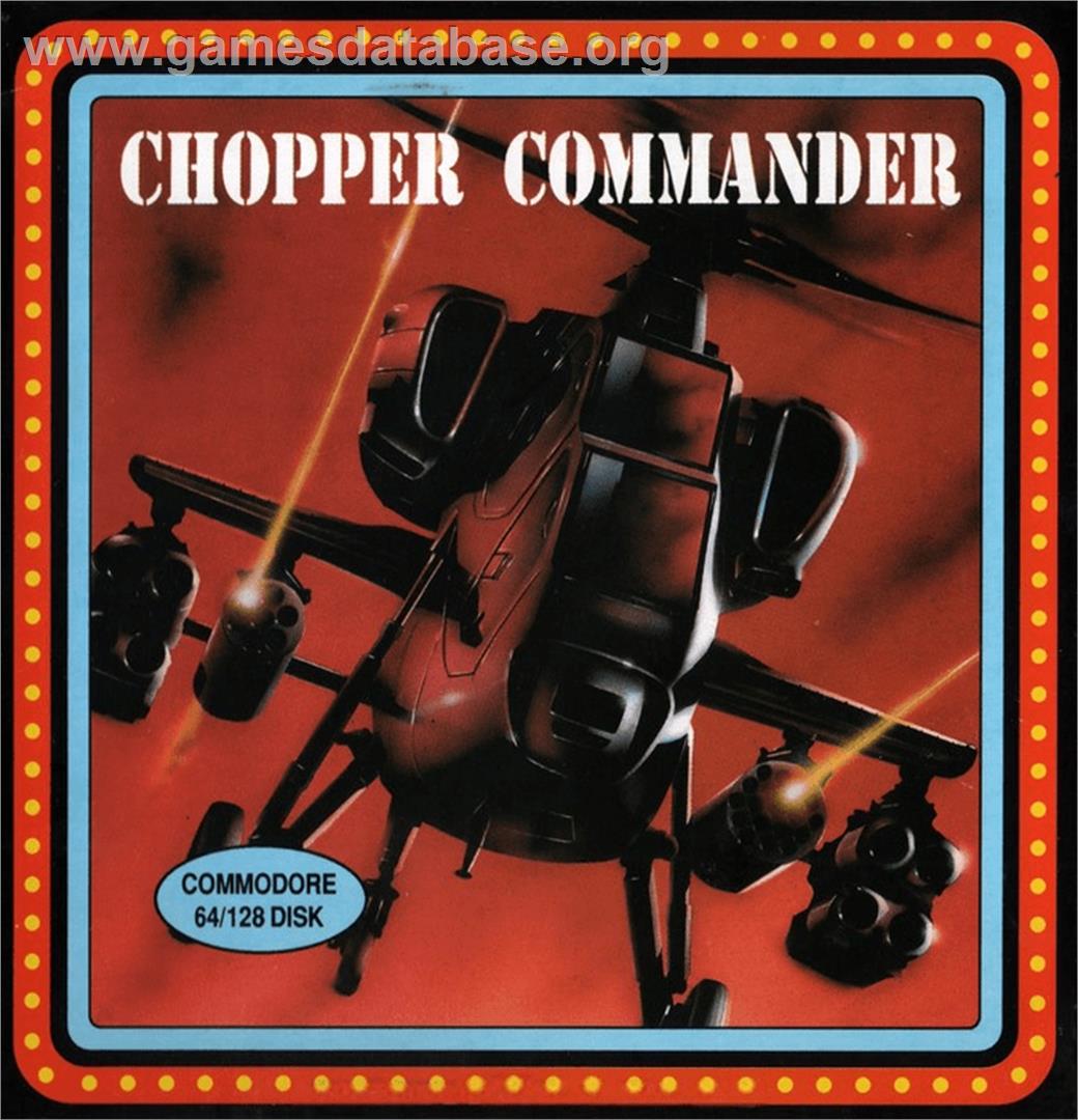 Chopper Commander - Commodore 64 - Artwork - Box