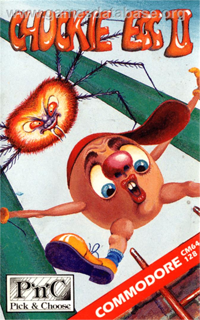 Chuckie Egg II - Commodore 64 - Artwork - Box
