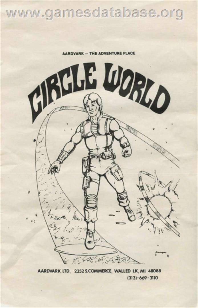 Circle World - Commodore 64 - Artwork - Box