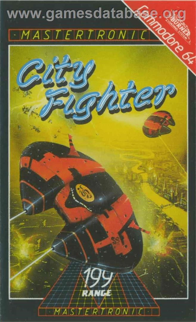 City Fighter - Commodore 64 - Artwork - Box