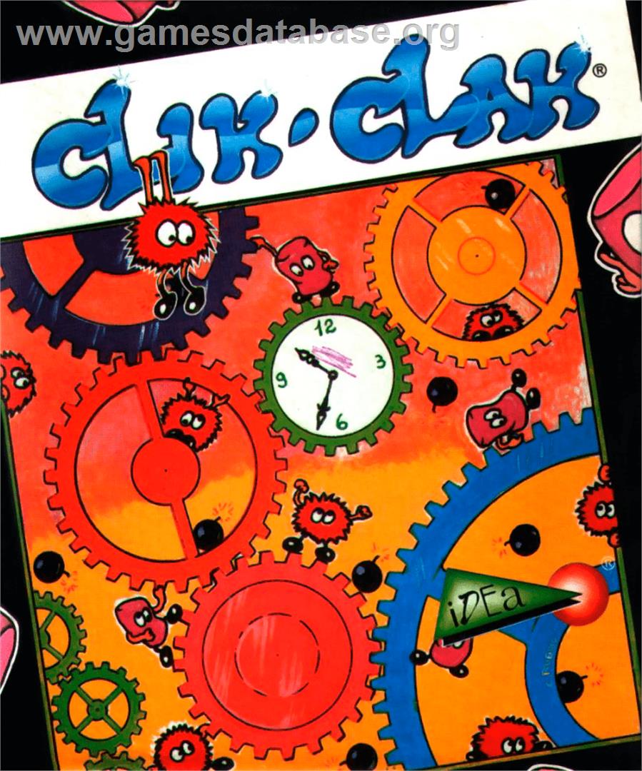Clik Clak - Commodore 64 - Artwork - Box
