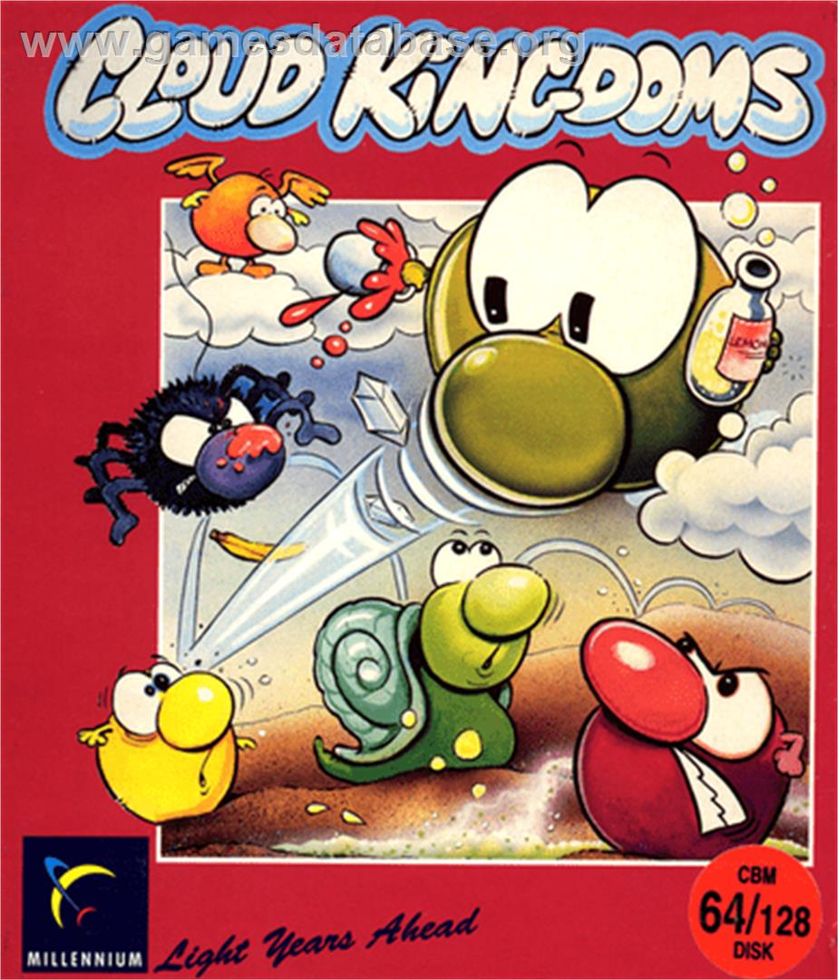 Cloud Kingdoms - Commodore 64 - Artwork - Box