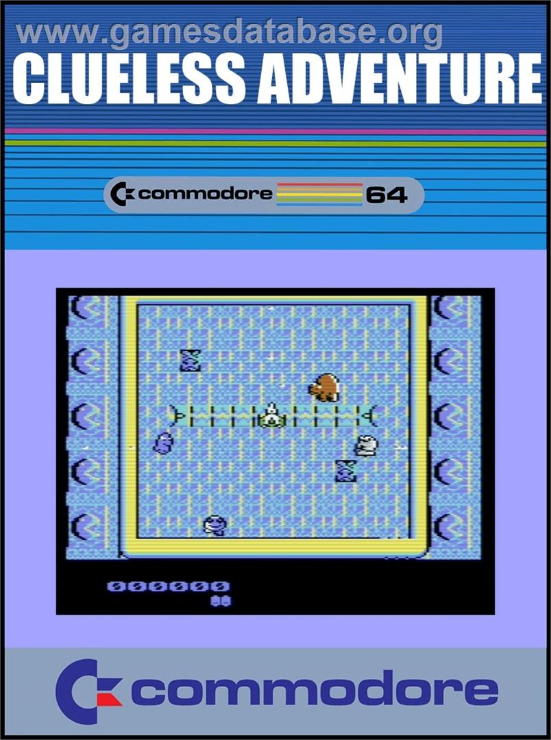 Clueless Adventure - Commodore 64 - Artwork - Box