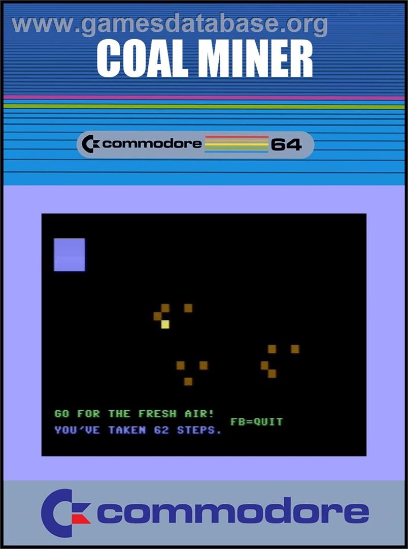 Coal Miner - Commodore 64 - Artwork - Box