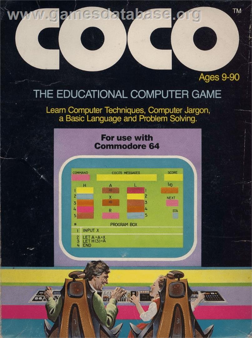 Coco - Commodore 64 - Artwork - Box