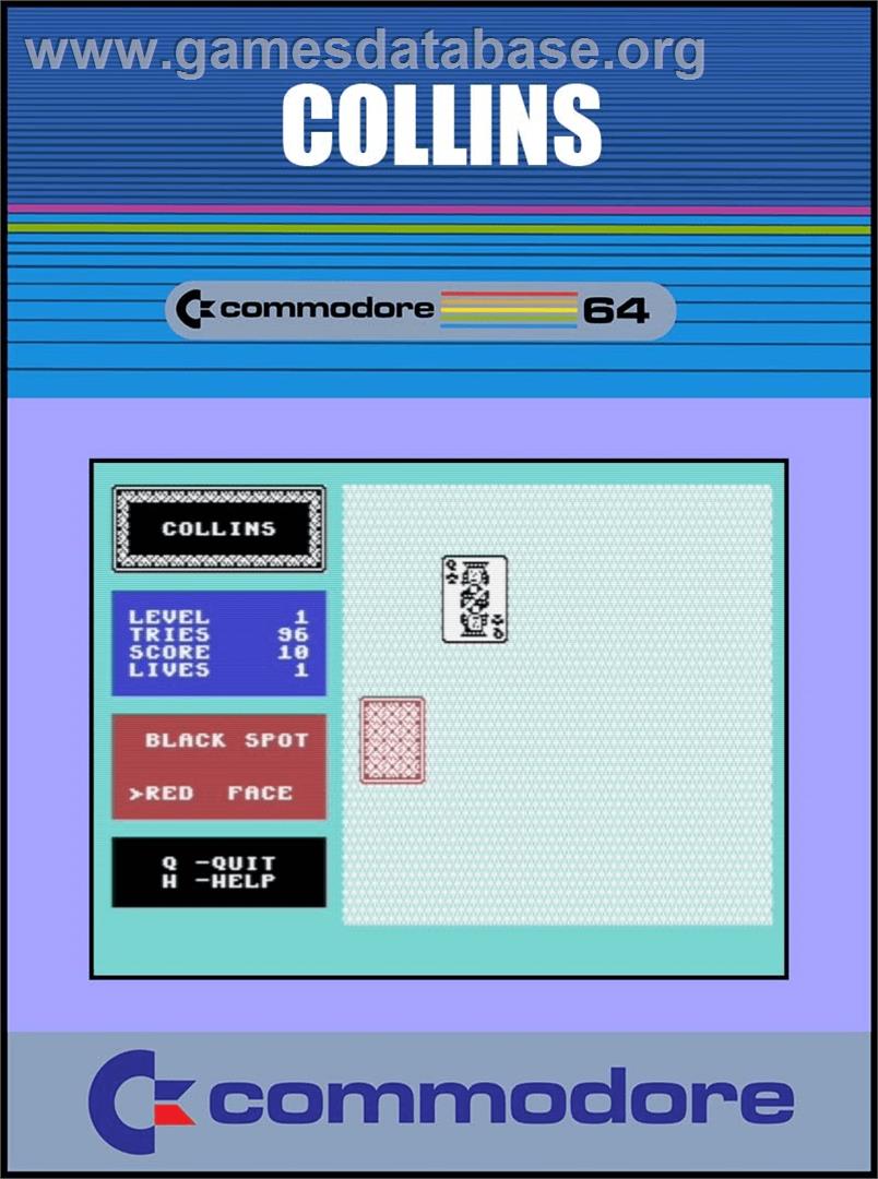 Collins - Commodore 64 - Artwork - Box