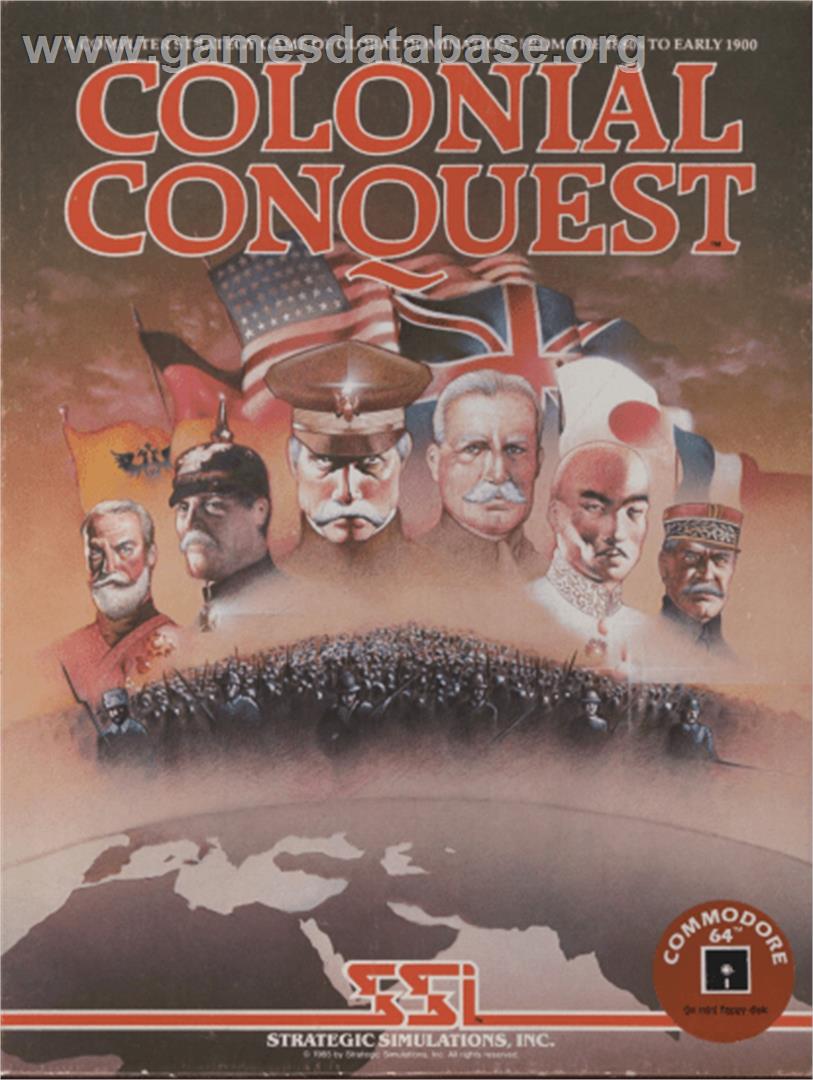 Colonial Conquest - Commodore 64 - Artwork - Box