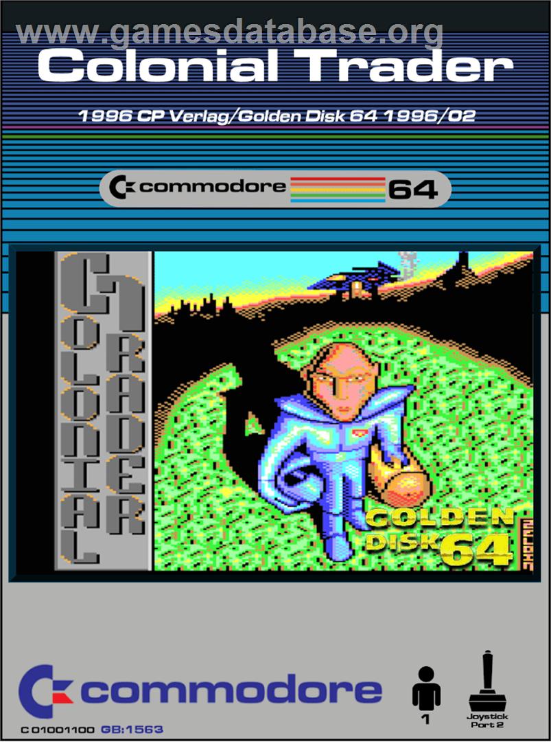 Colonial Trader - Commodore 64 - Artwork - Box